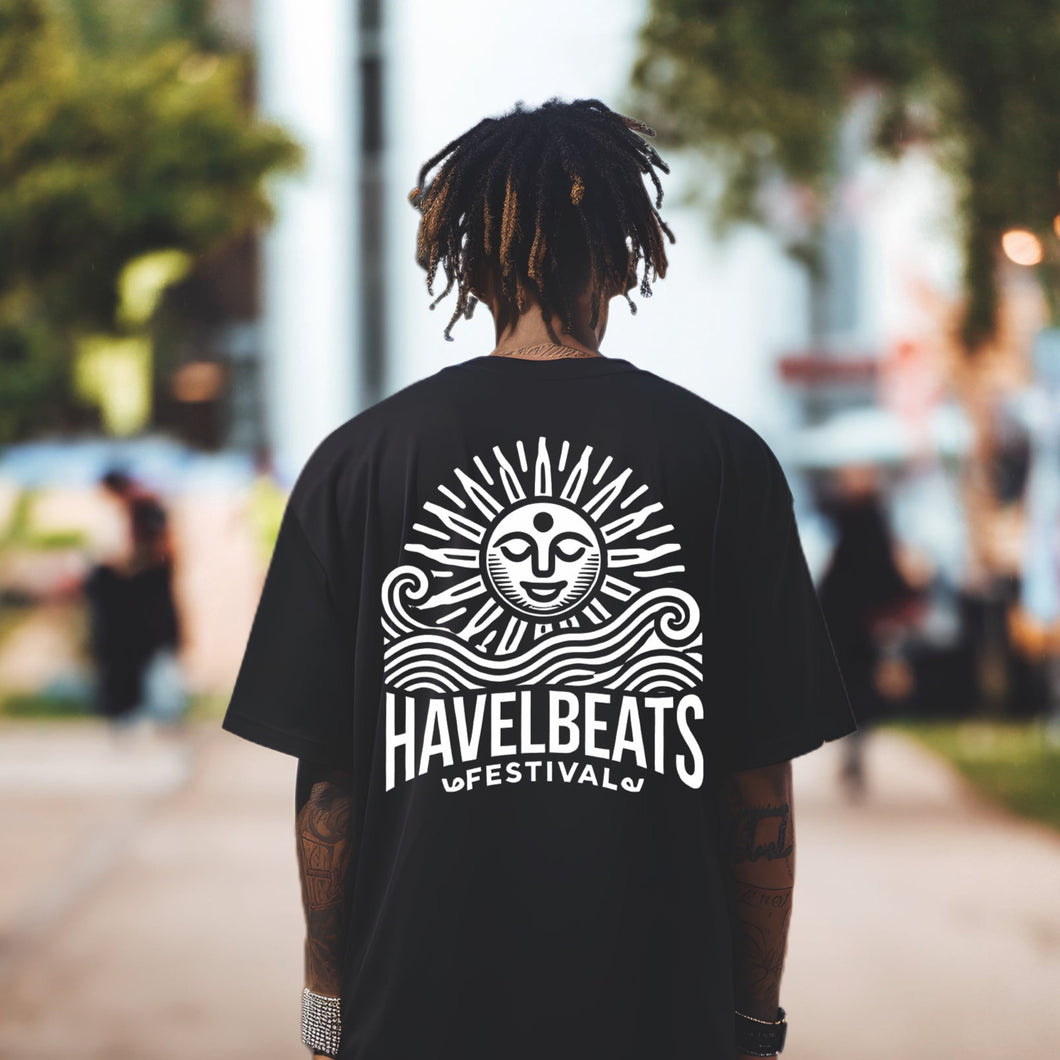 HAVELBEATS PREMIUM OVERSIZED DESIGNSHIRT BLACK