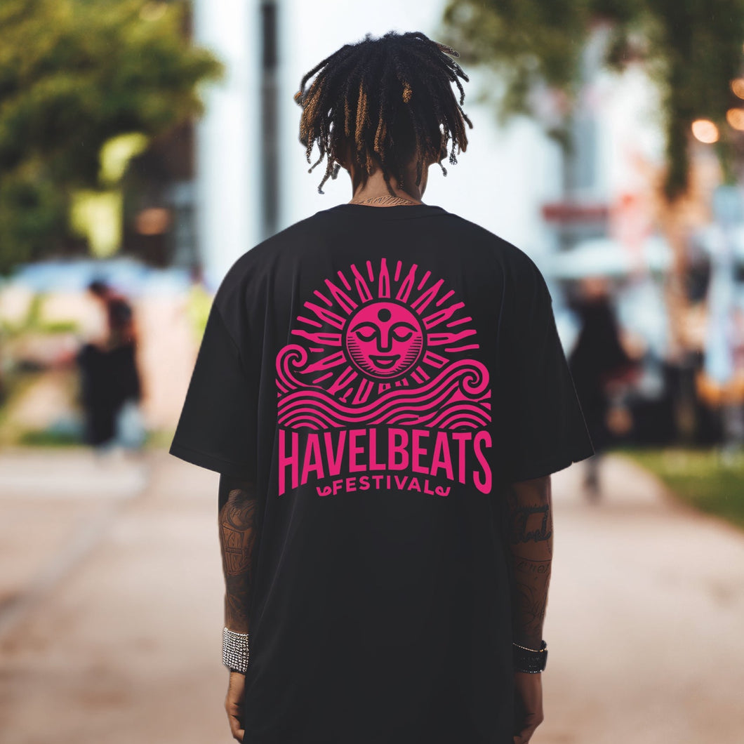 HAVELBEATS PREMIUM OVERSIZED DESIGNSHIRT BLACKPINK